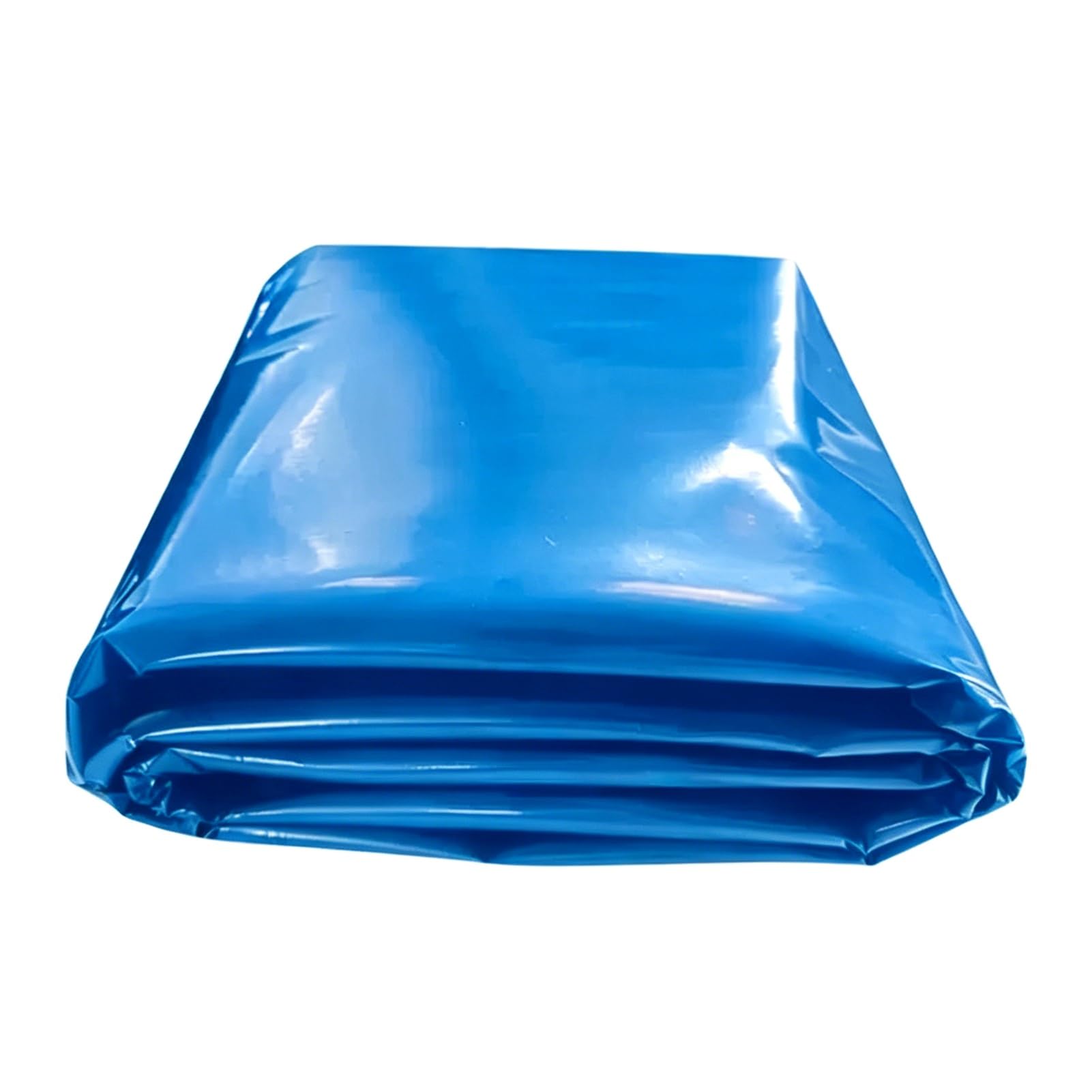 Yopappol Waterproof Bog Filter Liner, Blue HDPE Anti-Aging Pond Liner, UV Resistant Membrane for Irrigation Ponds, Water Storage Pool & Landscaping(8x12m(26.2x39.3ft))