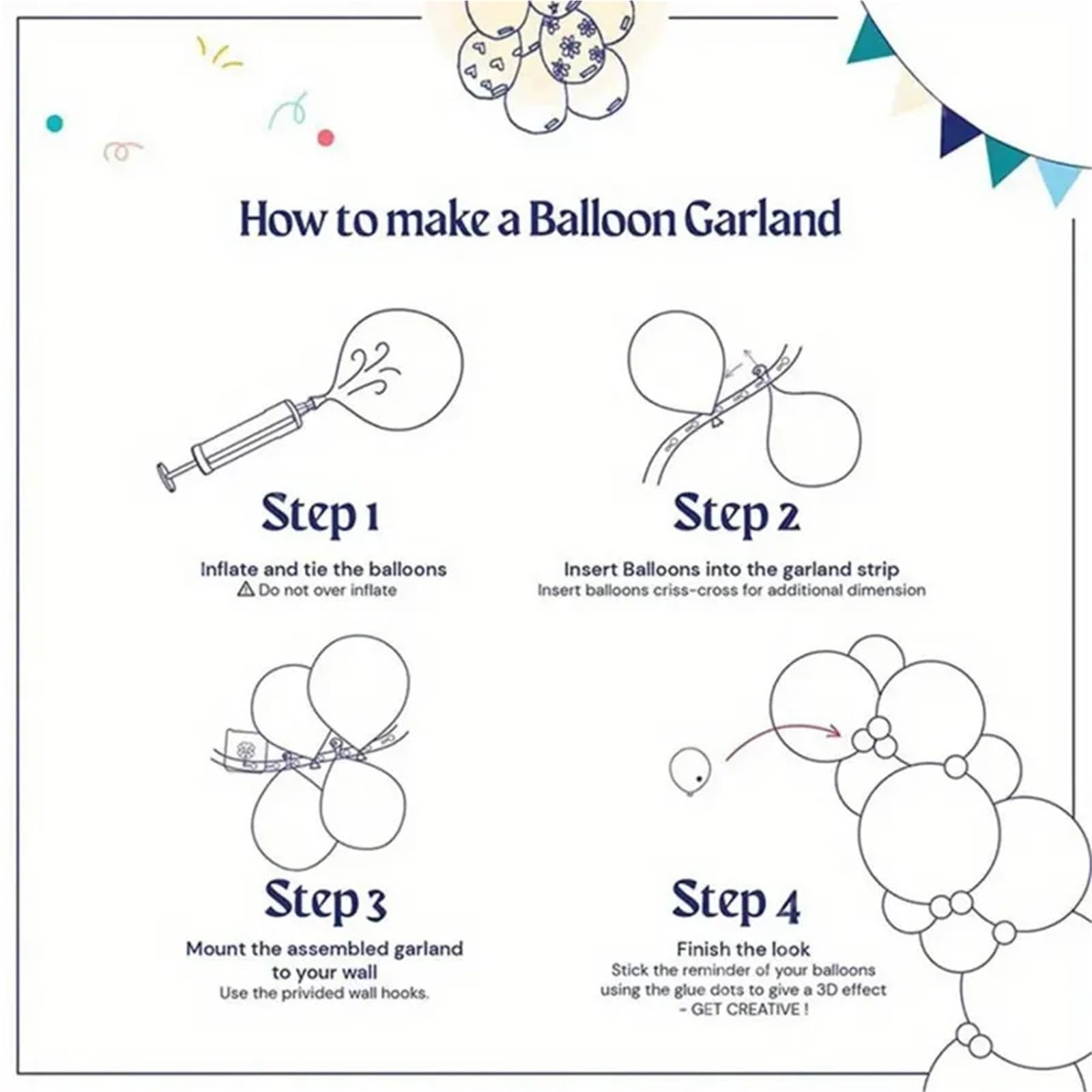 129 Uds. Kit de arco guirnalda globos látex azul nocturno con tema fútbol for decoración fiesta aniversario boda y cumpleaños Para Fiestas