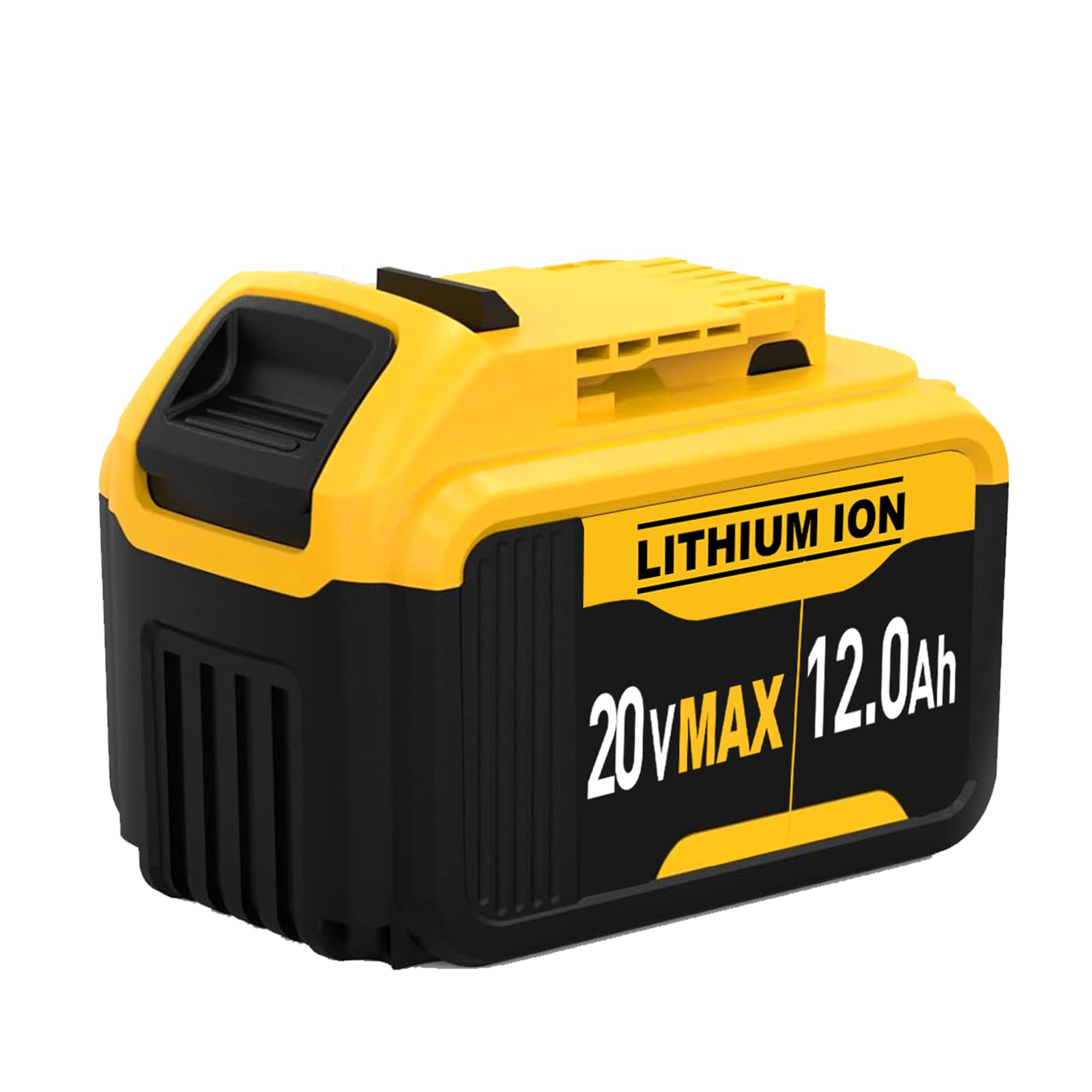 18V 12000mAh Li-ion Battery Replacement for Dewalt Battery, Compatible with Dewalt 18 Volt Cordless Drill, Impact Driver, Blower DCB200/DCB201/DCB203/DCB207 & DCD/DCF/DCG Tools