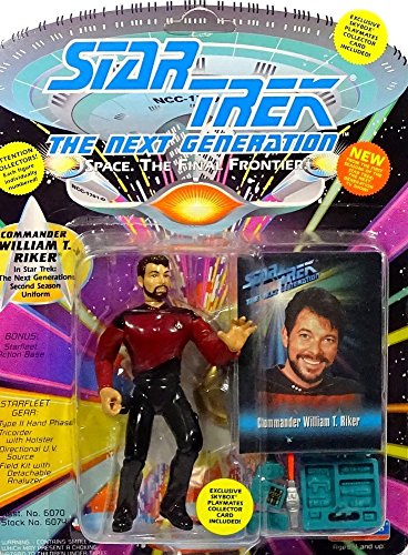 Star Trek - Next Generation (Playmates) Commander William T. Riker Series 2 Action Figure