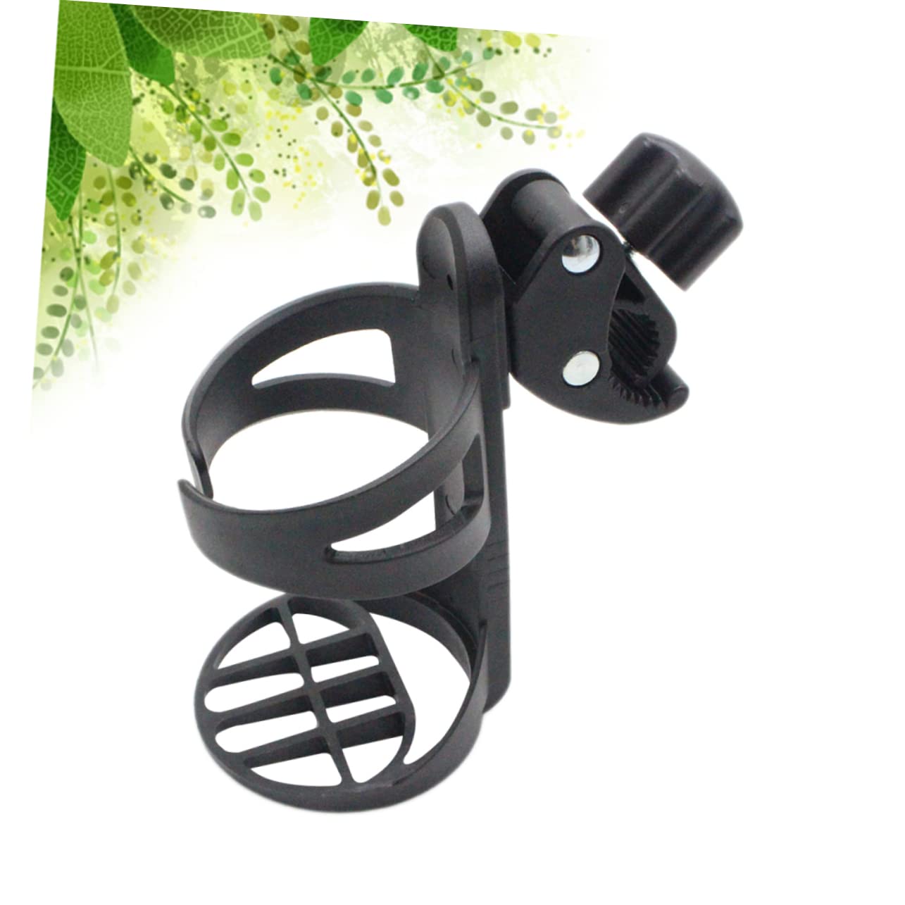 3 Pz Portabottiglie Per Passeggino Portabevande Portabicchieri Per Bevande Portabottiglie Universale Black