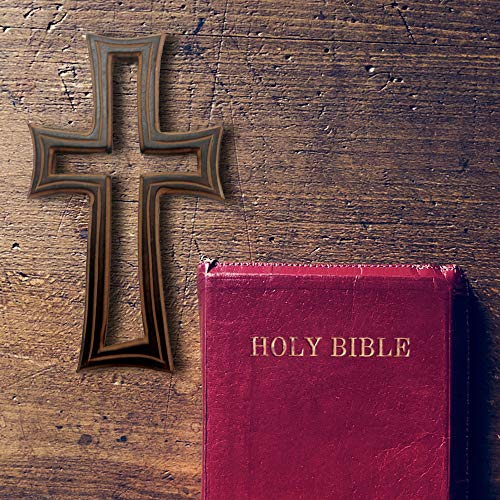 S.B.ARTS Wooden Wall Cross-Handmade Floral Carving- Living Room-Antique Look-Home Decor Accessories-Religious Altar--Crucifix (Style 7) - Thumbnail 2
