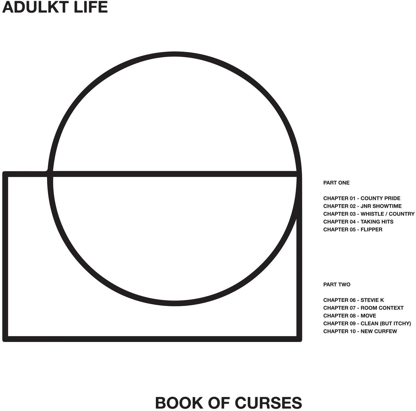 Adulkt Life Book Of Curses (white Vinyl) LP New 858053006506