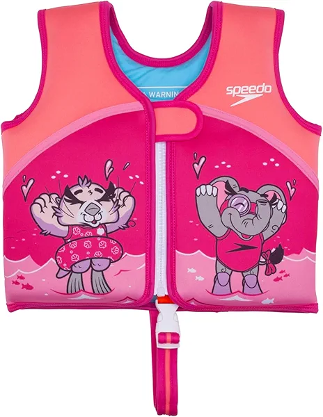 Speedo Kids' Begin to Swim Flotation Classic Life Vest UPF 50
