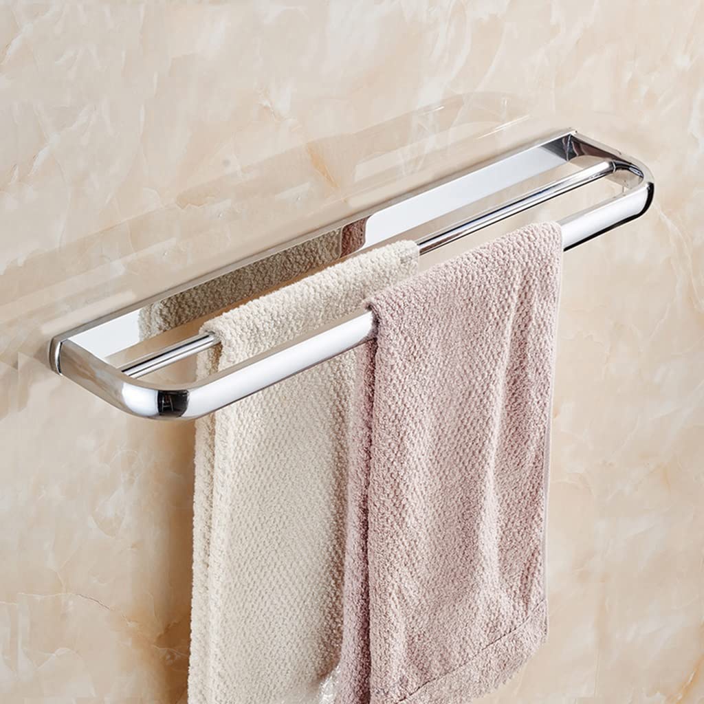 Porte-serviettes de salle de bain double barre cuivre séchage rapide