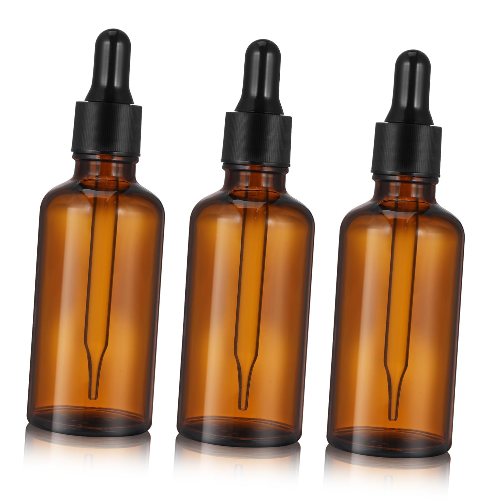 FRCOLOR 12stücke Glas-öl-fläschchen mit Pipette Ätherische Öl-flaschen für Damen Behälter für Parfum Urlaub und Ausflüge Kaffee-farbe