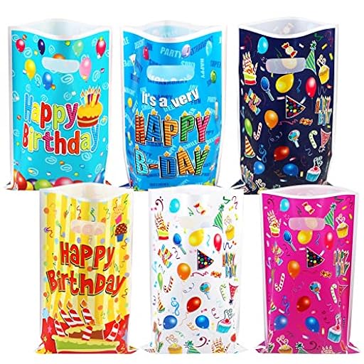 Annhao 30 Piezas Bolsas Regalo Cumpleaños, Bolsas de Regalo para Fiestas or Plástico Bolsitas Caramelos de Niños para Regalos fiestas de cumpleaños, Navidad, bodas, Bolsas galletas | Ya disponible en tu tienda friki favorita! En mundofriki.es! Annhao 30 Piezas Bolsas Regalo Cumpleaños, Bolsas de Regalo para Fiestas or Plástico Bolsitas Caramelos de Niños para Regalos fiestas de cumpleaños, Navidad, bodas, Bolsas galletas | Ya disponible en tu tienda friki favorita! En mundofriki.es!