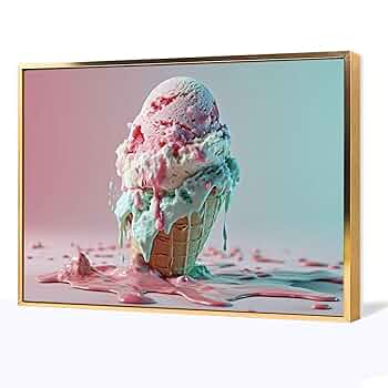 絵画 ソフトクリーム、アート、インテリア 61fNEYz5r1L._UF350,350_QL50_.jpg
