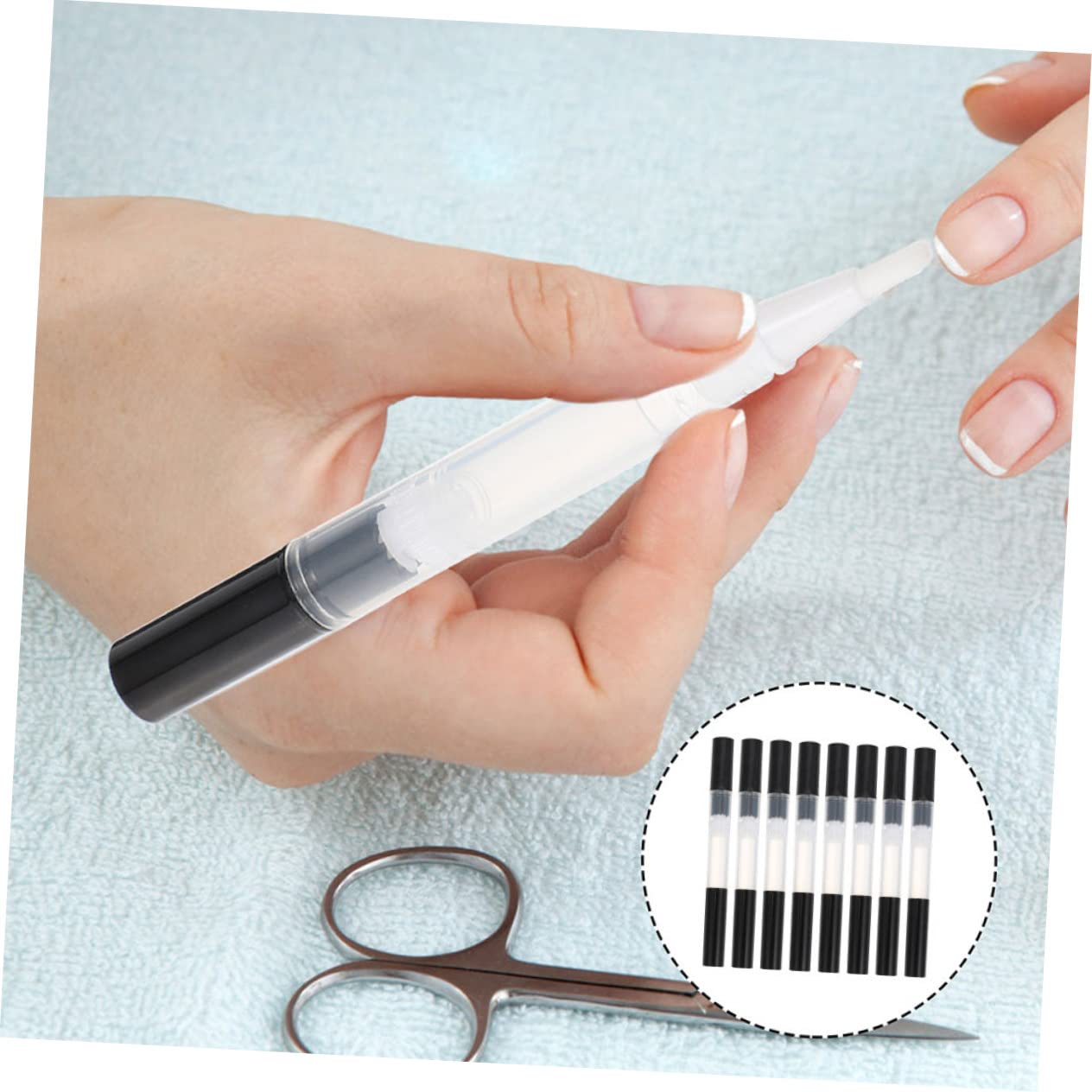 Mikinona 24pezzi Penne Vuote Per Oli Per Unghie e Cuticole Penne Per Manicure Per Oli Nutrienti Tubetti Per Lip Gloss Realizzate Resistente e Durevole