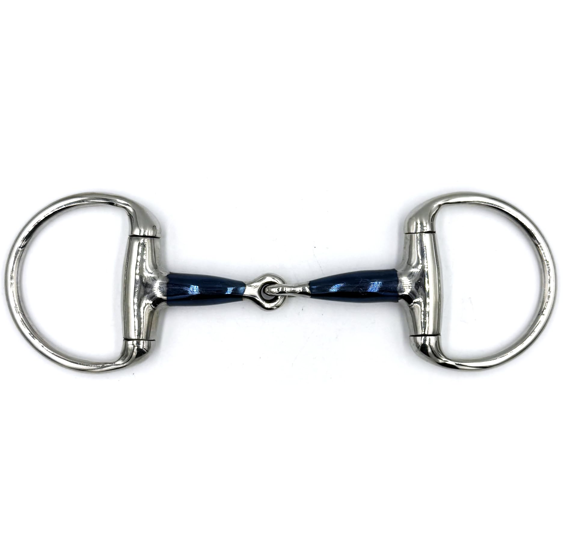 ES0280 Gebiss Sweet Iron Olivenkopfgebiss Olivenkopftrense Einfach Gebrochen aus Edelstahl Ringdurchmesser 70 mm Gebissstärke 14 mm (13.5 cm)