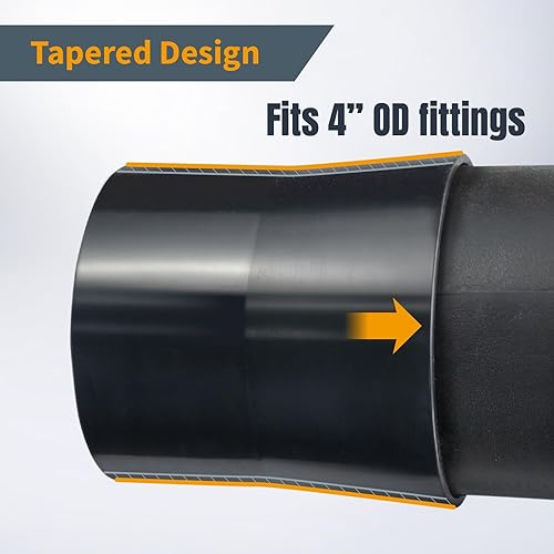 Miniatura 4 de POWERTEC 70112-P2 Adaptador de conexión y desconexión rápida de 4 pulgadas, paquete de 2