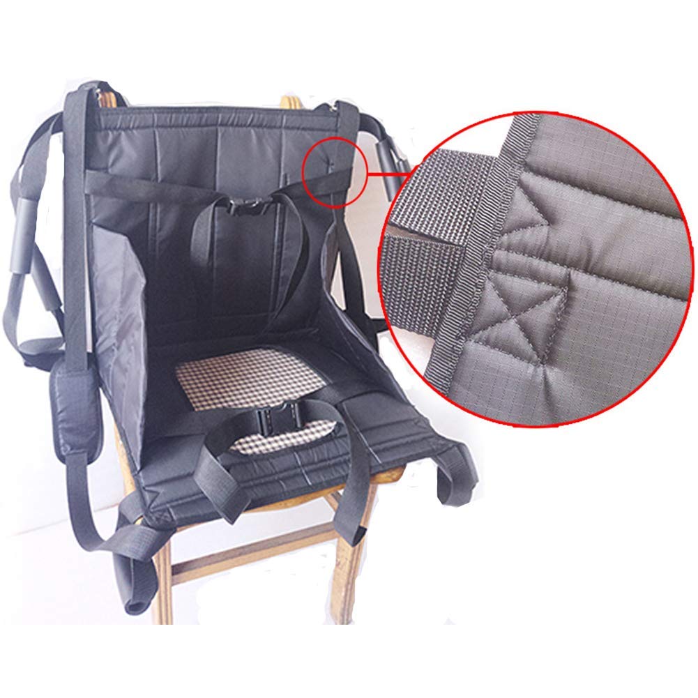 Cinturón de transferencia con arnés para elevación de pacientes - Cinturón de seguridad para transporte en silla de ruedas Cinturón de arnés impermeable para uso en el baño Tabla de transferencia