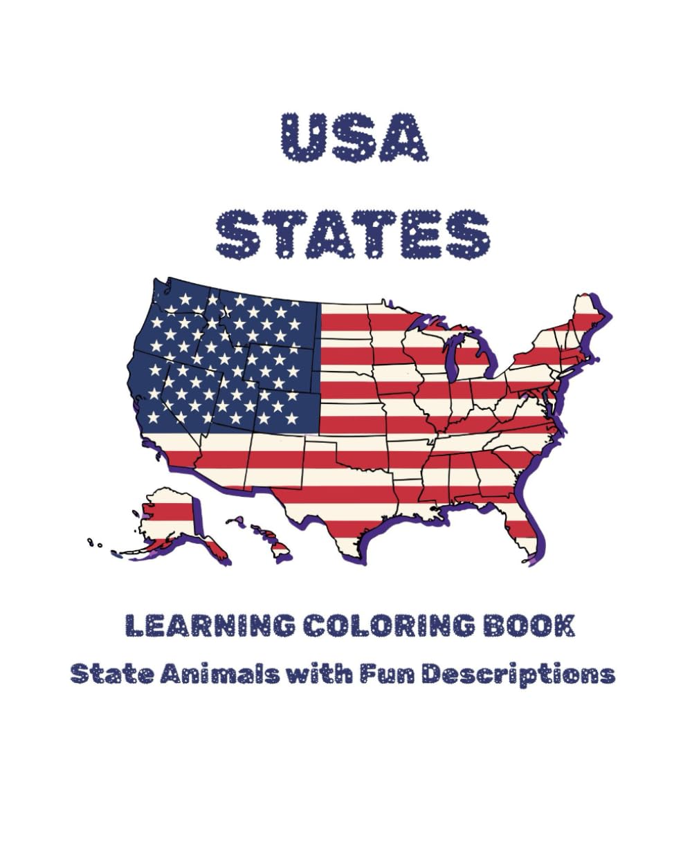 USA STATE: COLORING BOOK