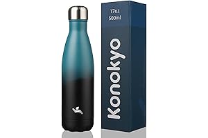 Double Wall Vacuum Insulated Stainless Steel Sports Water Bottle