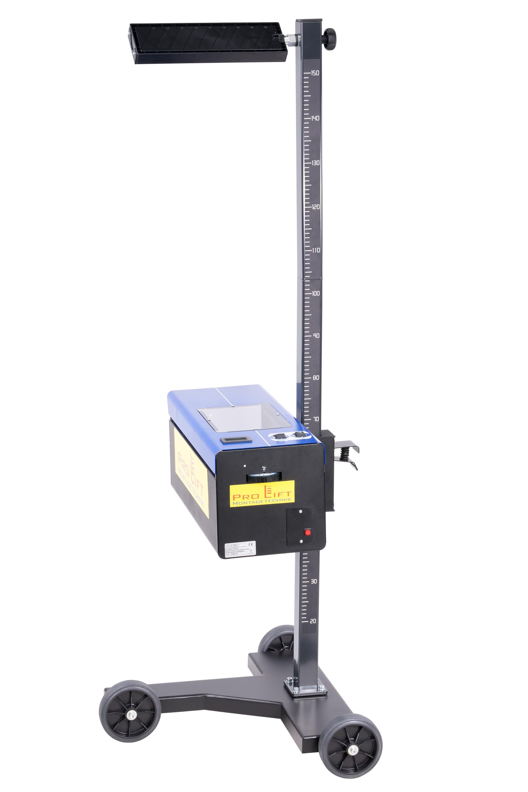 Pro-Lift-Montagetechnik Scheinwerfereinstellgerät mit Laser und digitalem Luxmeter Lichteinstellgerät - 02258