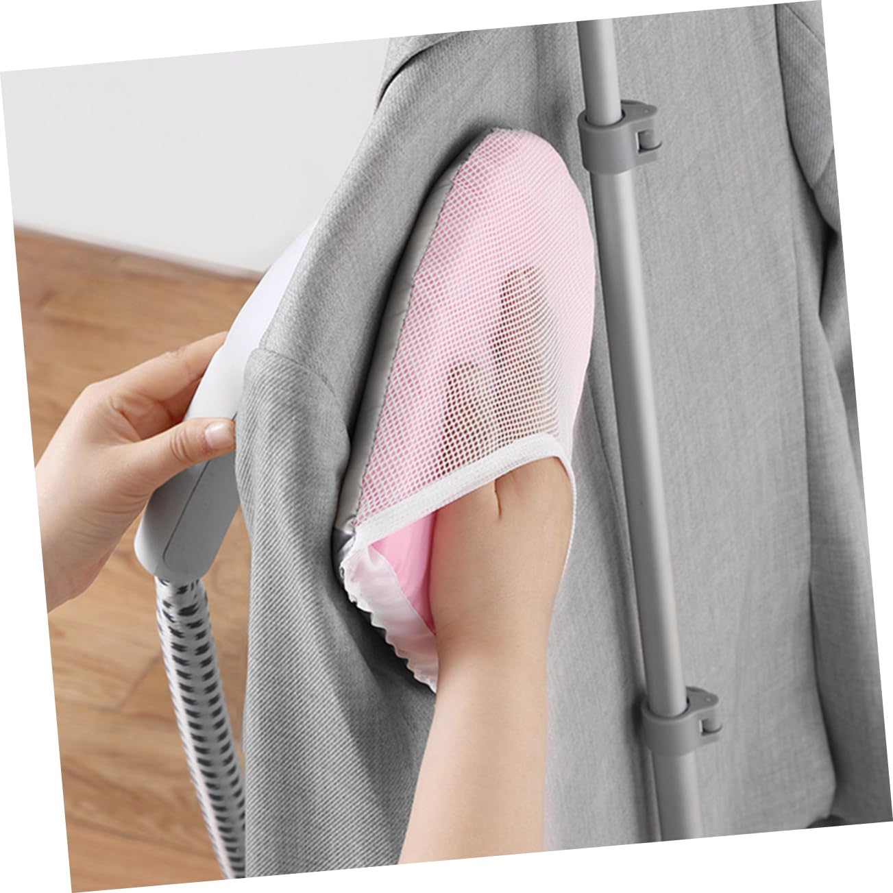 ABOOFAN 2 Pz guanto di ferro piroscafo portatile guanto da stiro guanto per macchina caldo appeso guanto isolante per macchine calde appeso guanto antiscottatura guanto isolante in ferro