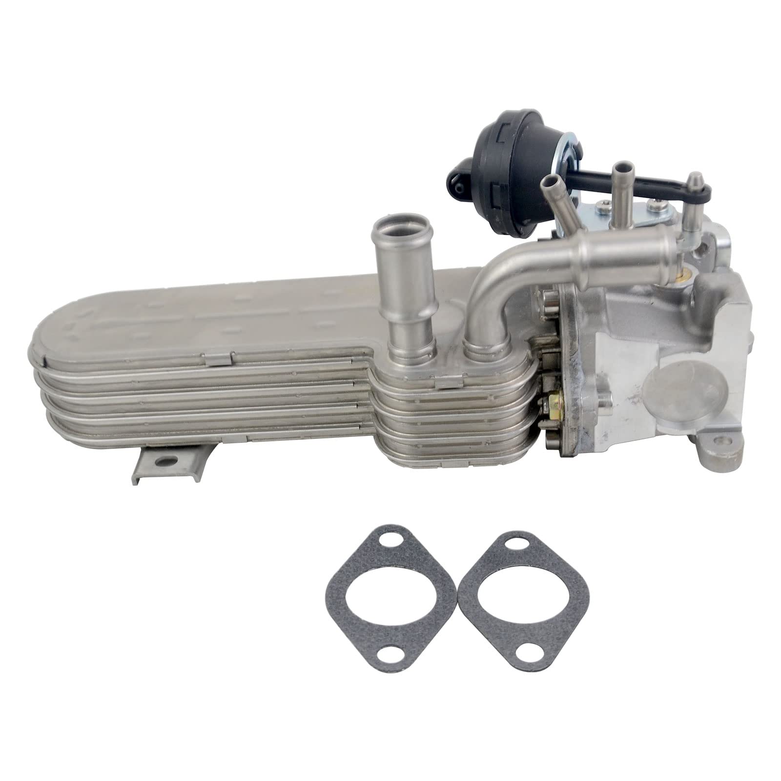 AGR Kühler mit Dichtungen 03G131512L Kompatibel mit Aud1 Se-at Sk0da V-W 2.0 TDI 03G131513J 03G131513D AGR-Ventil Abgasrückführung