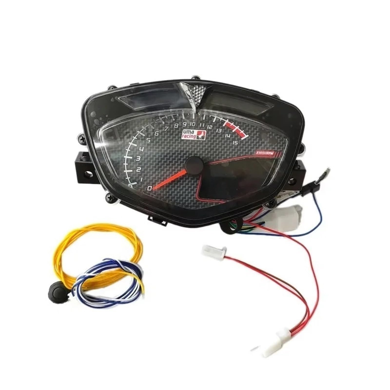 Tacómetro Digital para Motocicleta, Odómetro Y Velocímetro para Ya&maha 135 LC V1/Jupiter MX Sniper, Medidor UMA Velocímetro Tacómetro