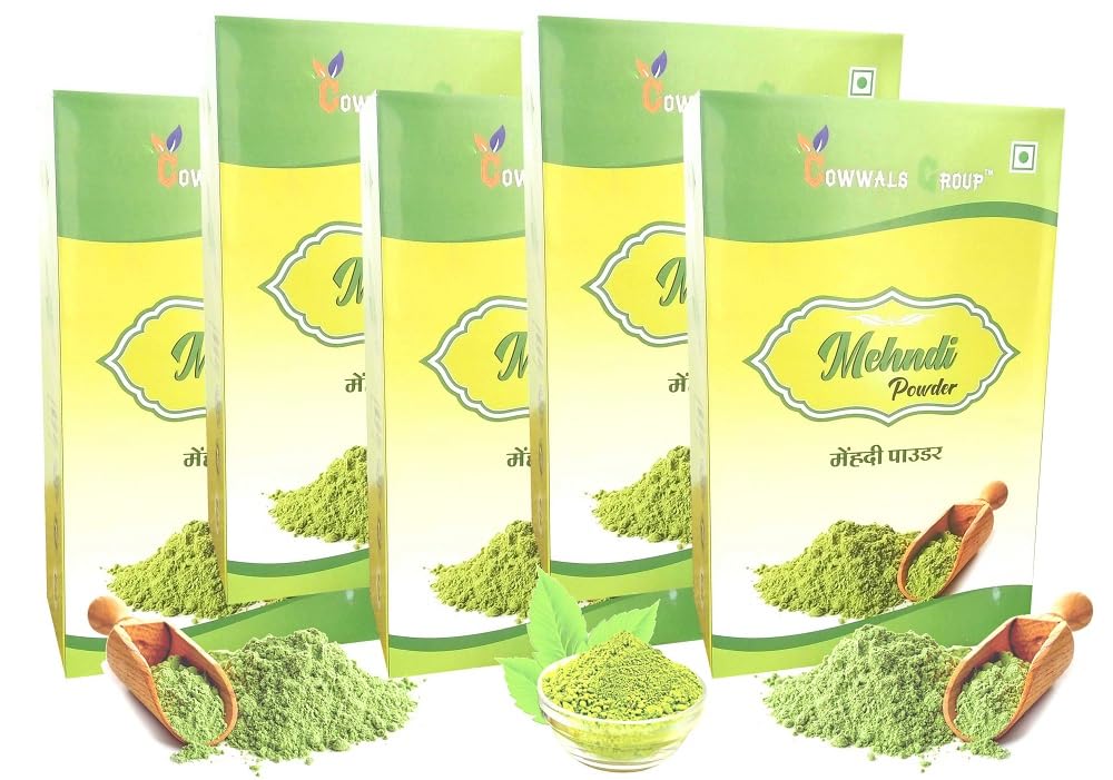 Cowwal’s Group Heena Mehndi Powder 500 Gm Pack of 5