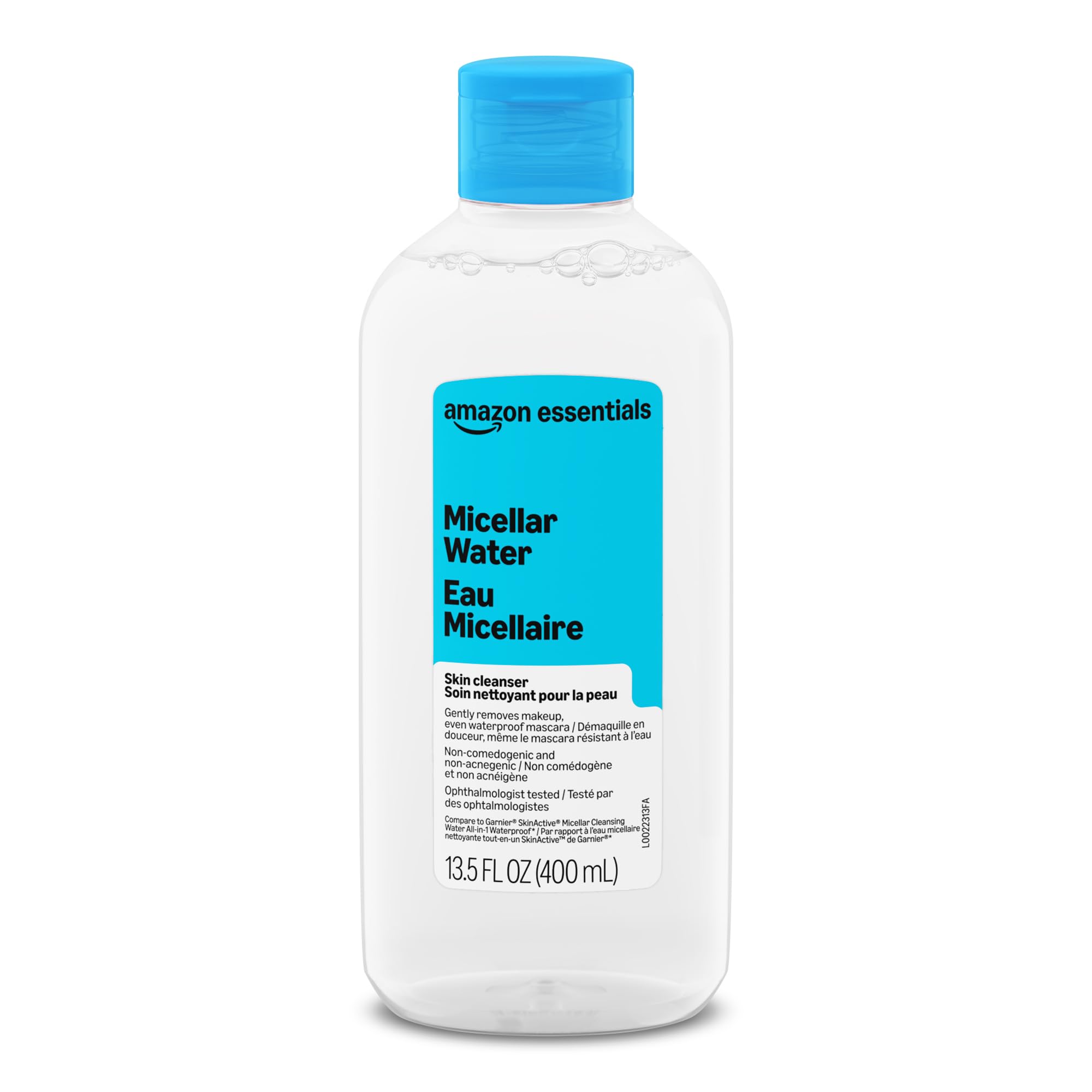 Amazon Essentials Micellar Water, For Waterproof Make-Up, 13.5 FL OZ