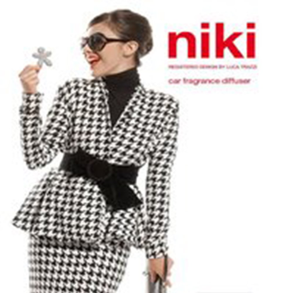 Mr&Mrs PROFUMATORE per Auto Niki Crystal Blu/Silver - Nuit des ETOILES by Fragrance