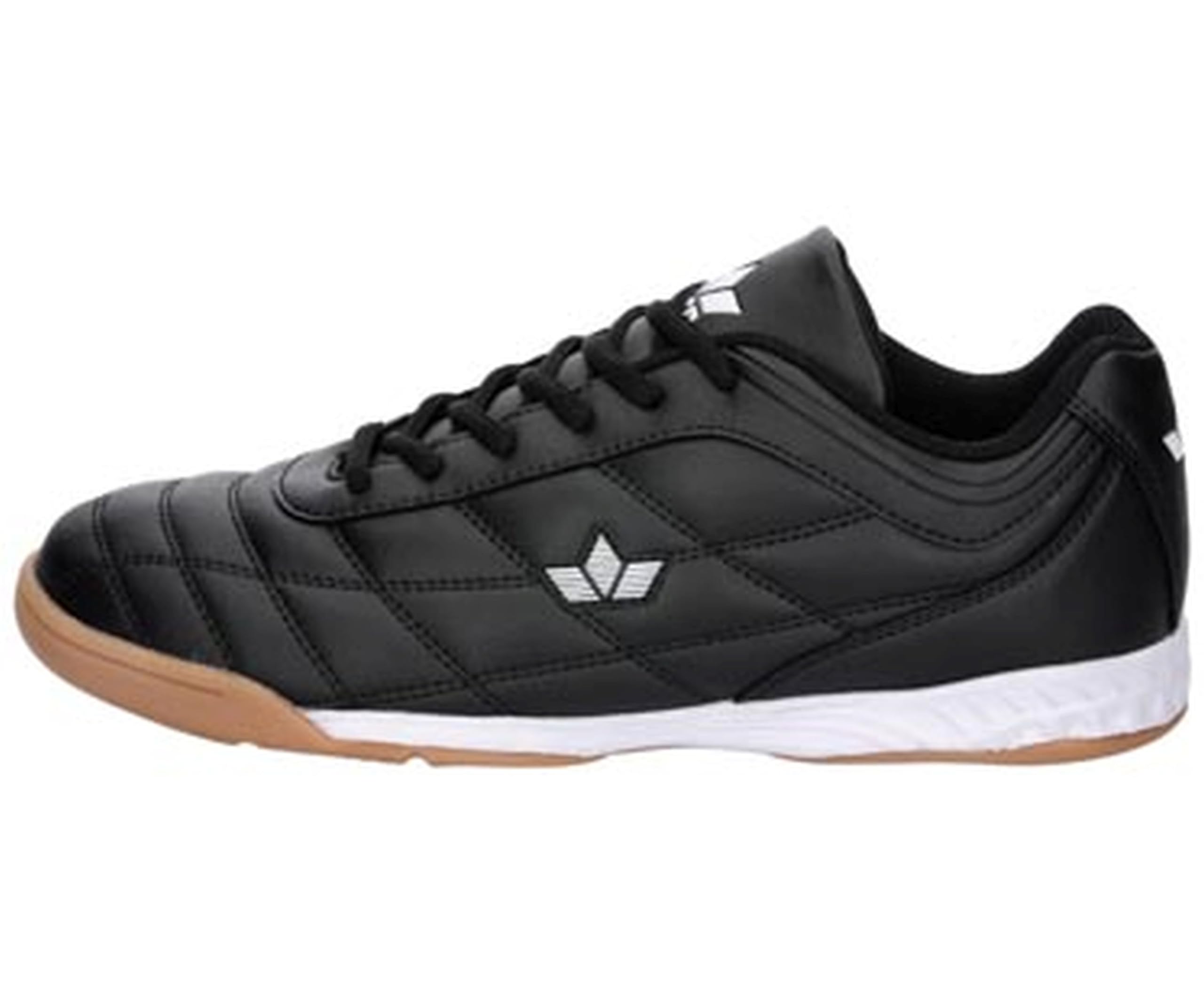 Lico Herren Rockfield Hallenturnschuhe, Schwarz Weiss, 37 EU