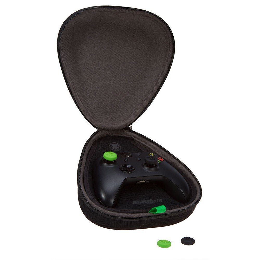 Snakebyte Snakebyte GAME:KIT for XBOX One - Travel Case + 3m (9.8ft) Charging Cable + 4x Thumb Grips - Xbox One
