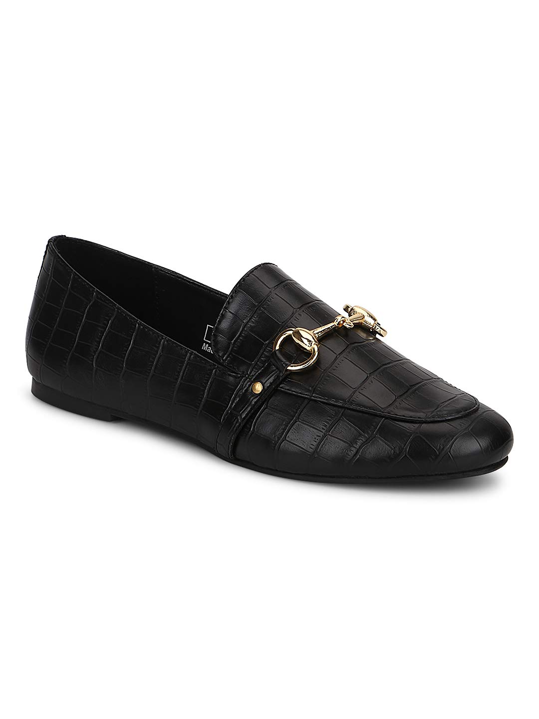 TRUFFLE COLLECTION Womens ST-1095 Black PU Loafers - UK 3 (B08ZDN4JXX) Amazon Price History, Amazon Price Tracker