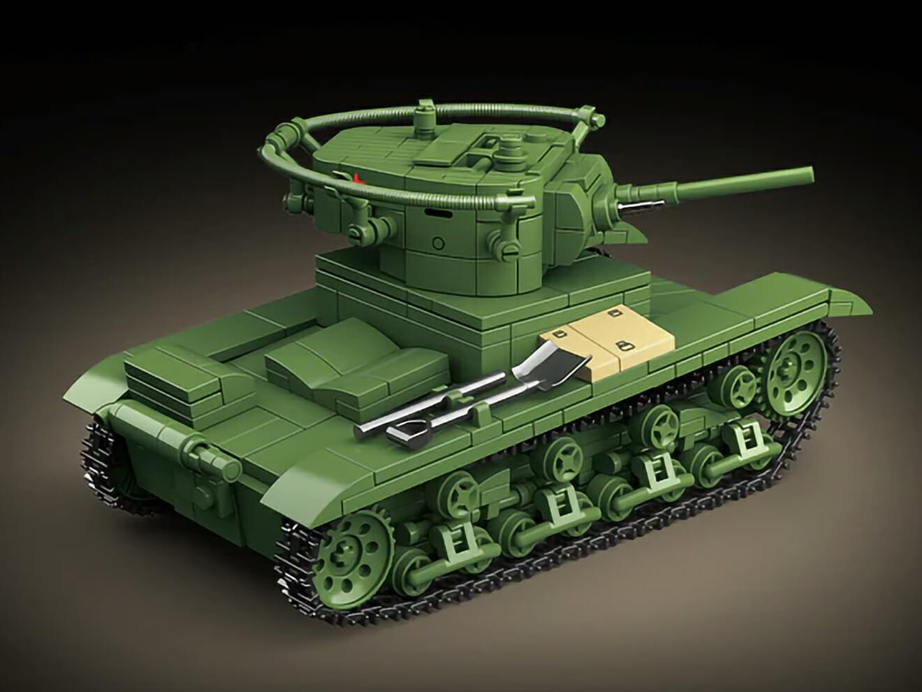 Amazon.co.jp: AFM ソ連軍 T-26 軽戦車 705Blocks : おもちゃ