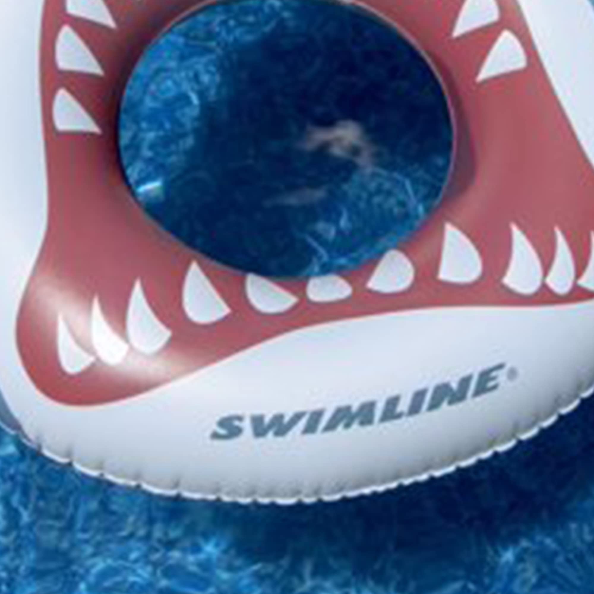 Flotador De Tiburón Para Niños | Anillo Inflable De Piscina | Juguete Acuático Regalo Para Parque O Playa
