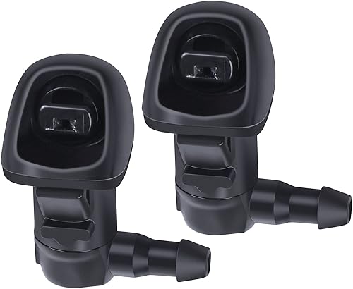 Boquilla de limpiaparabrisas delantero, 76810-TK8-A01 repuesto para Honda Odyssey KAKCKLKX 2011-2014, juego de pares negro