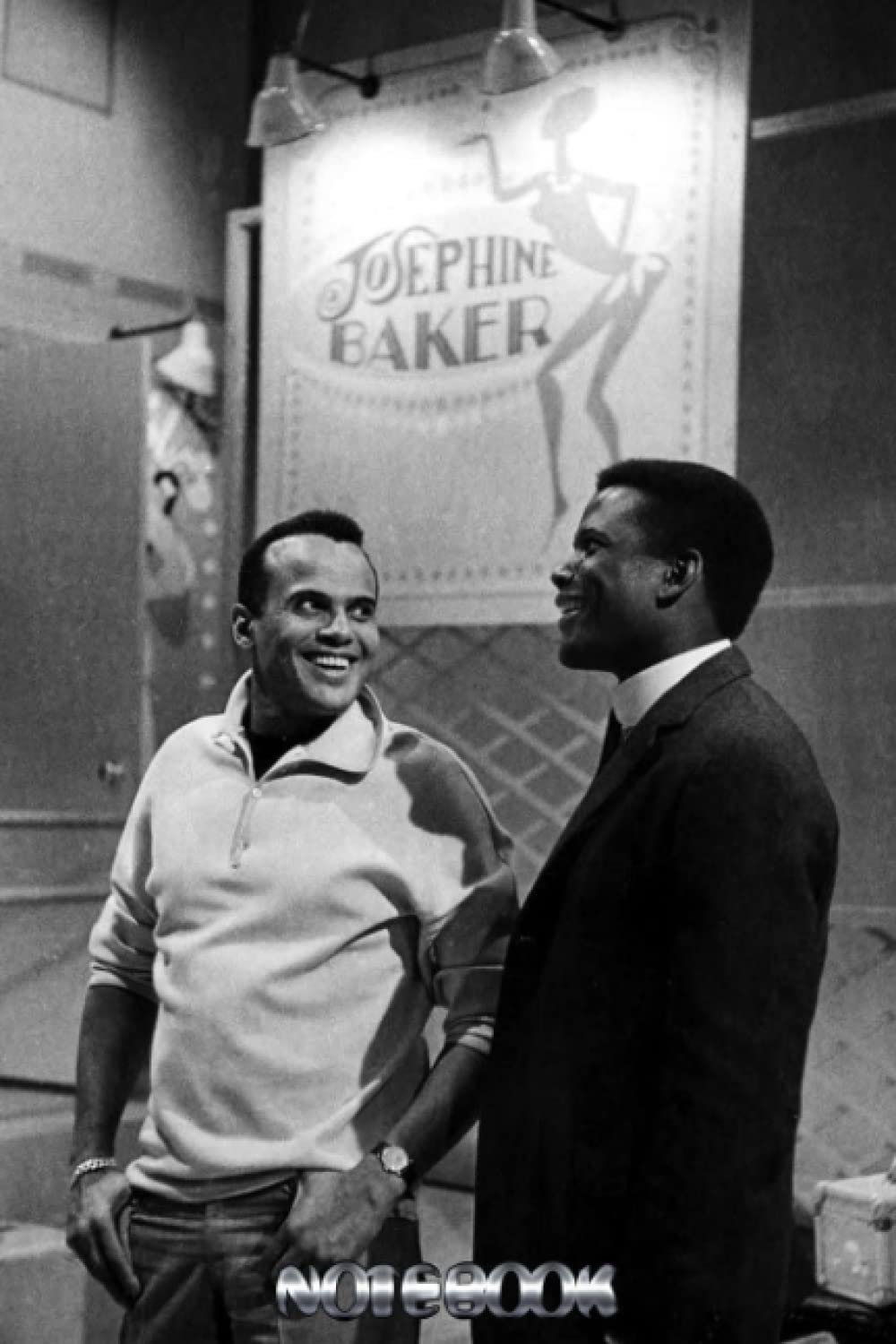 Carnet Sidney Poitier ligné idéal pour les cours et bureaux