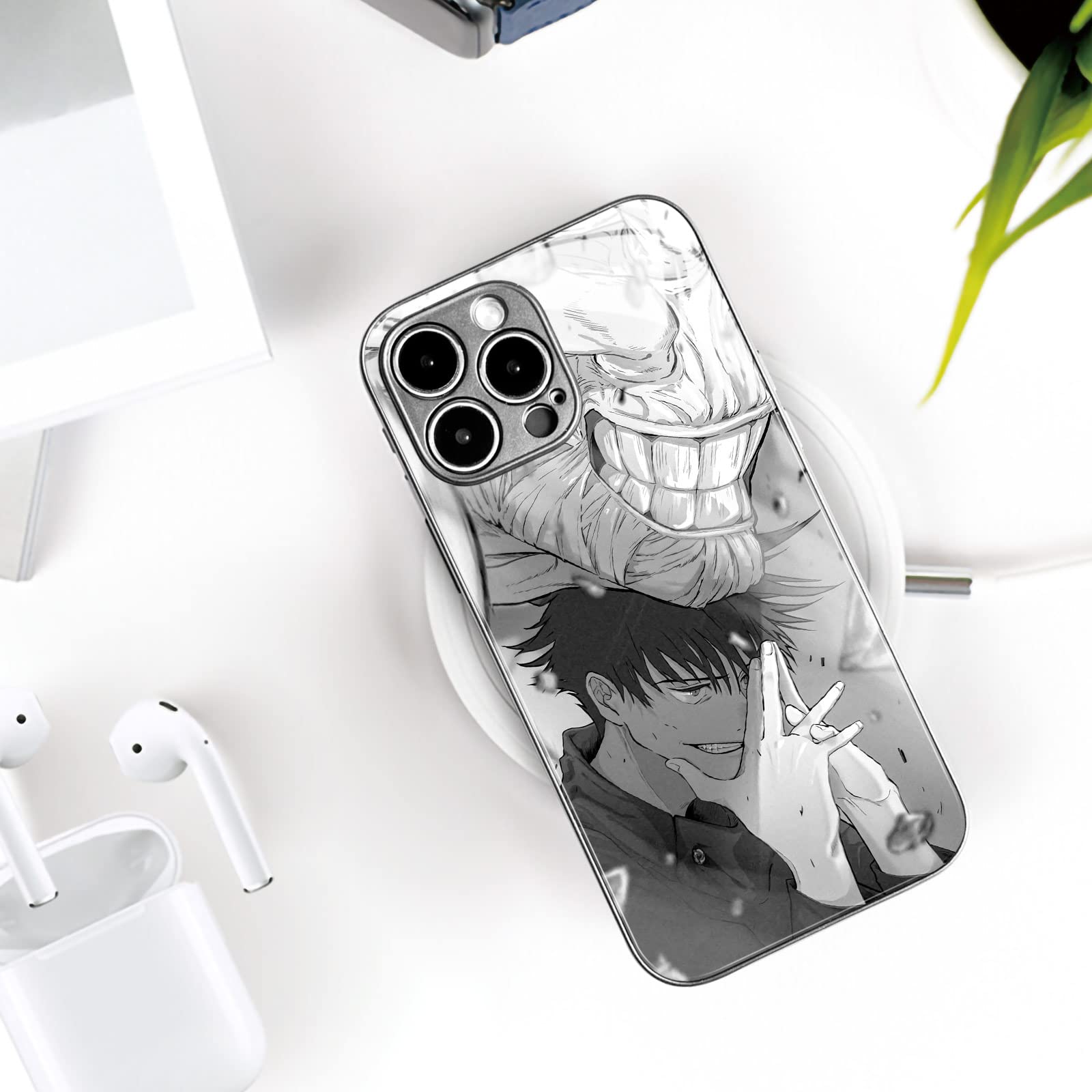 Amazon.com: Akatxezy Anime Case for iPhone 13, Glossy Tempered