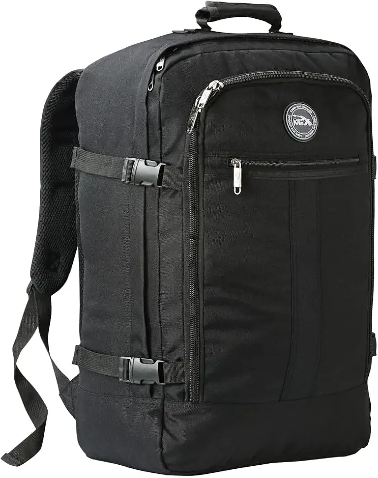 Cabin Max Metz 55x40x20 Reiserucksack Handgepäck Flugzeug Carry-On Rucksack (Handgepäck 55x40x20cm 44L Recyceltes Polyester)
