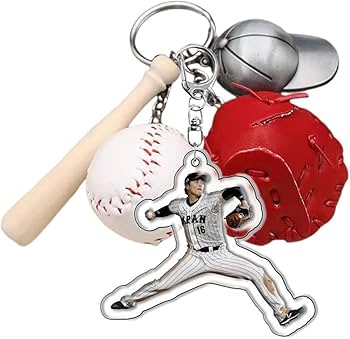Amazon | [XYOTIC] 3点セット 大谷翔平 グッズ 大谷 翔平 キーホルダー