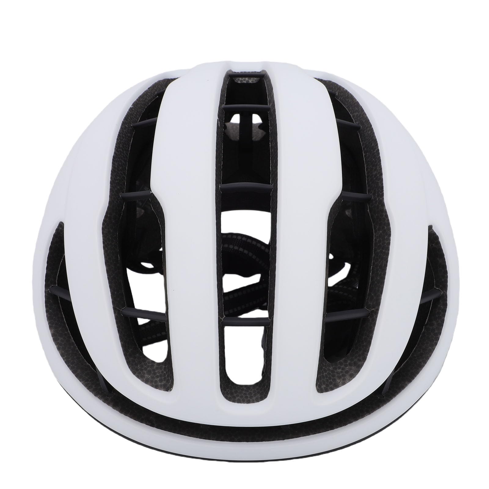 Casco da Bici Unisex Regolabile Leggero Integrato PC Ciclismo per Ciclismo su Strada e Mountain Bike Bianco e