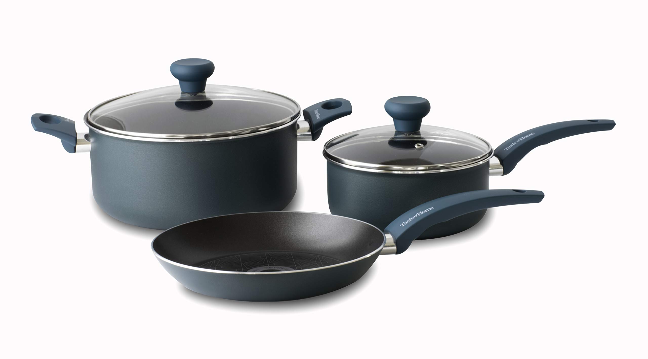 Taste of Home5-Piece Non-Stick Aluminum Cookware Set