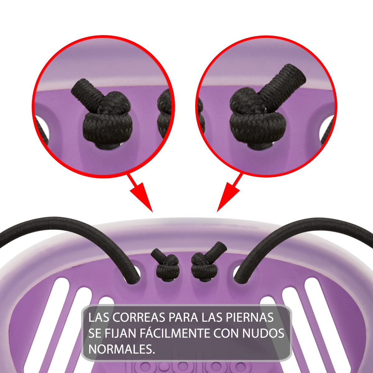lobloo AEROSLIM Coquilla Pélvica Atlética Patentada para Deportes de Pie