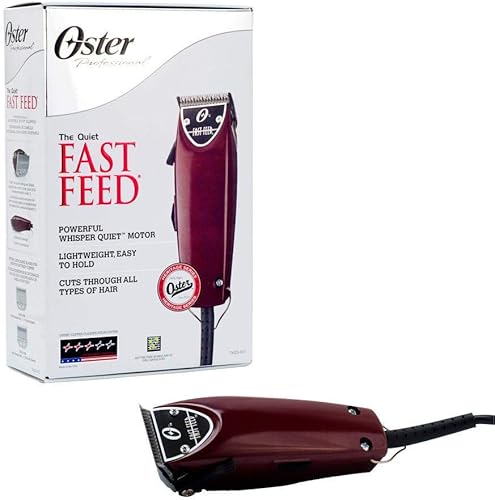 OSTER Cortadora de motor pivote ajustable de alimentación rápida 76023-510 madera