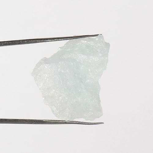 Miniatura 2 de GEMHUB 21 CT Natural Reiki Healing Águila Cielo Aguamarina Piedra preciosa para terapia de cristal, equilibrio de chakras, meditación, Tumbling