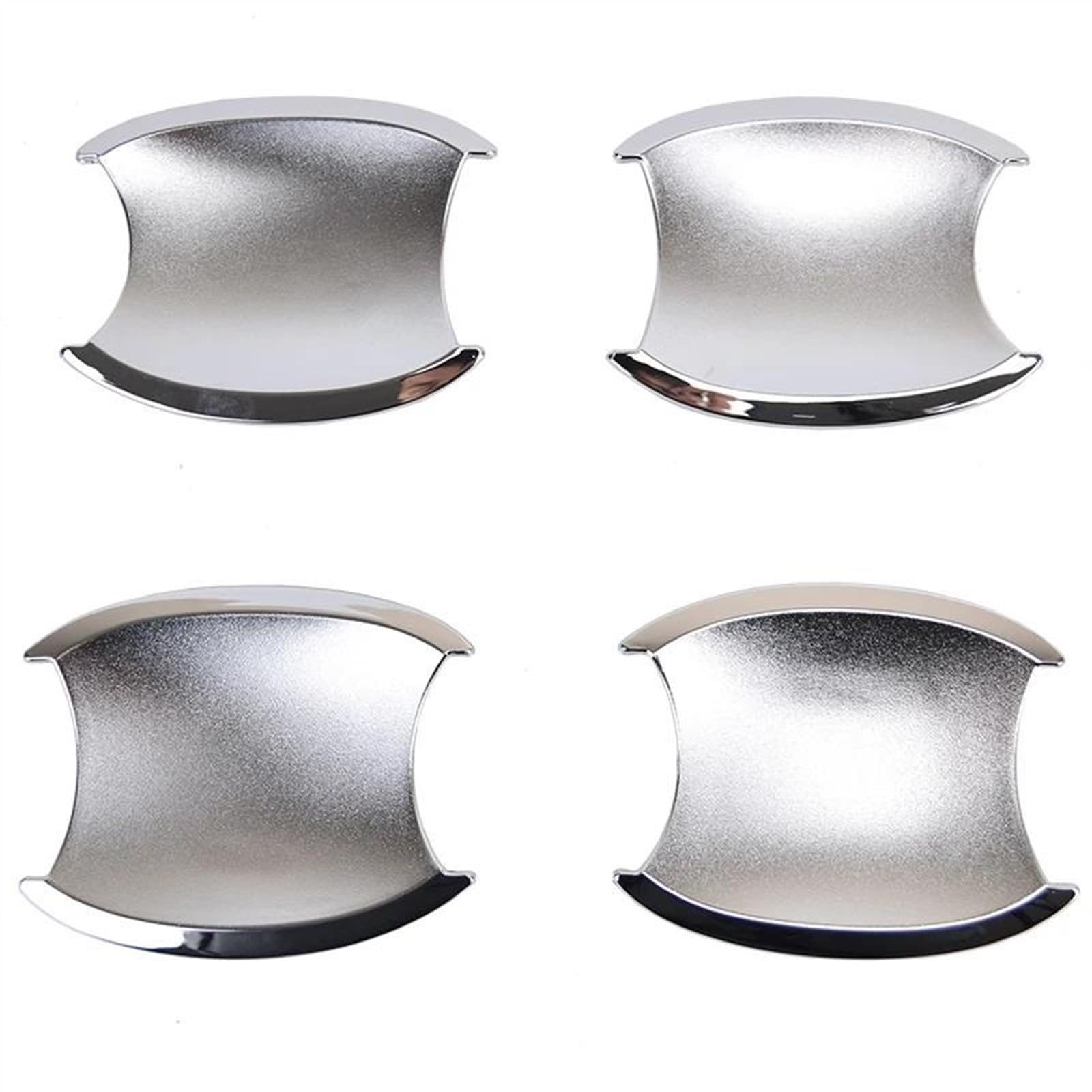 CSSPDM Car Exterior Door Handle Grab Cover Trim Stickers Styling with Smart Key Hole for CRV CR-V 2007 2008 2009 2010 2011(C)