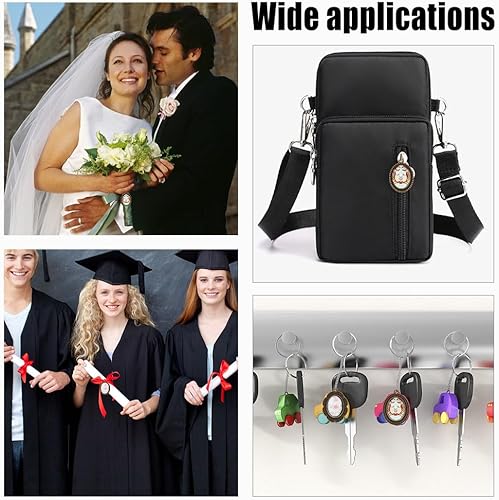 Miniatura 6 de NBEADS 16 colgantes de aleación de estilo tibetano vintage, 3642.5x211.161 in para hacer joyas, bronce antiguo, ovalado, bisel en blanco, bandejas