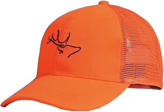EDTREK Performance Trucker Breathable Mesh Hunting Cap - Timber Camo Hat and Blaze Orange Hunting Hat