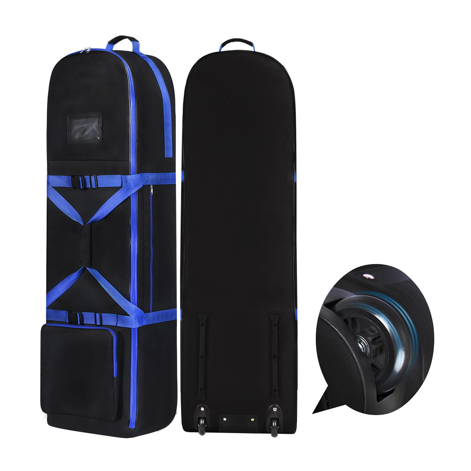 Golf Reisetasche wasserdichte große Ausführung mit Tragegriff und Rollen | Golf Reisetasche Mit Rädern Für Damen Herren Flugzeug Auto Outdoor Training Transport Lagerung