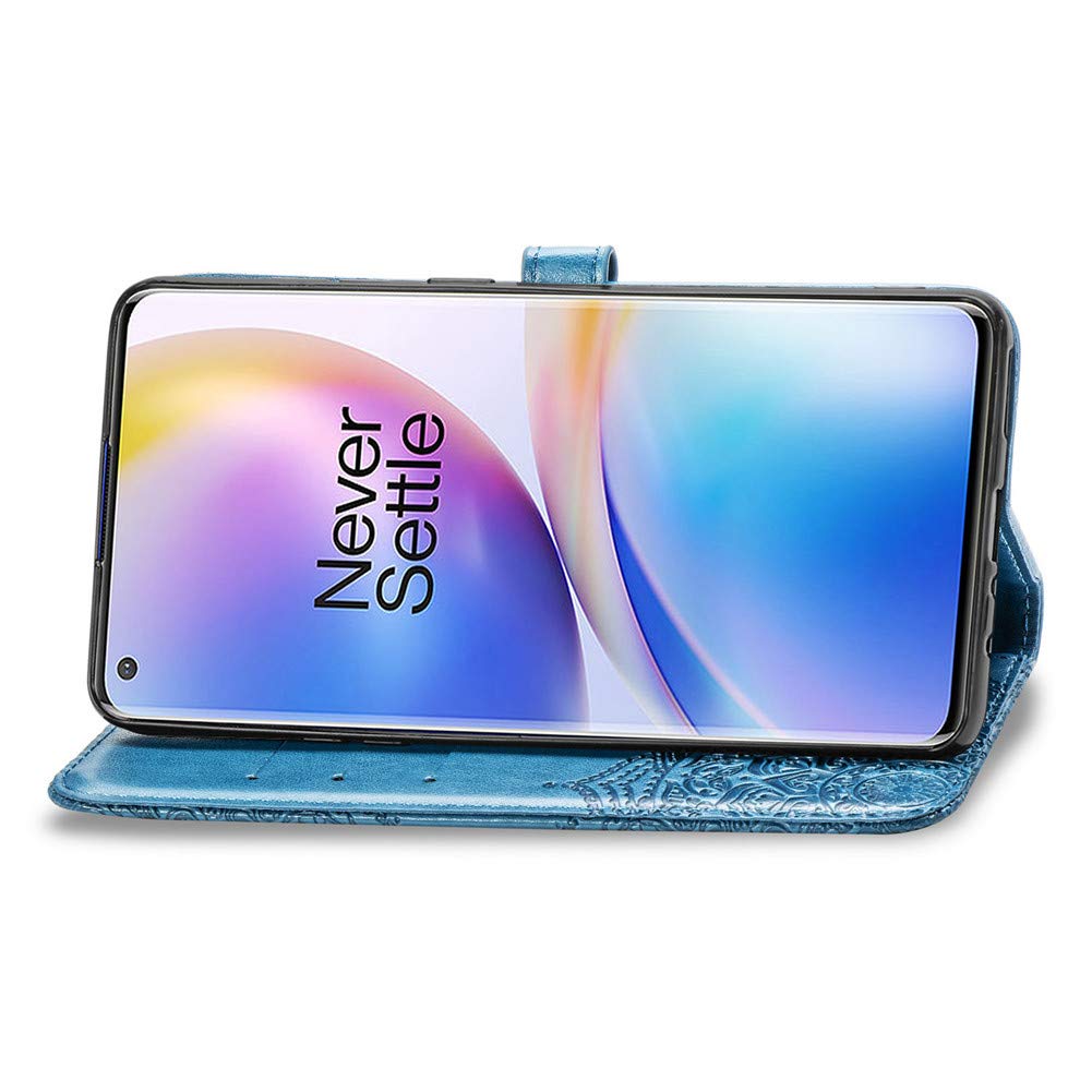 COTDINFORCA per OnePlus 8 PRO Custodia per Donna, Mandala in Rilievo