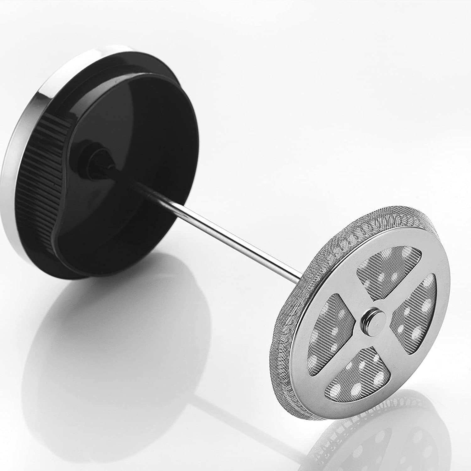 Cafetera de prensa, prensa de café, caffettiere, cafetera, cafetera de prensa francesa, cafetera de prensa francesa, vidrio de borosilicato de doble pared, sistema de filtración de acero inoxidable 30