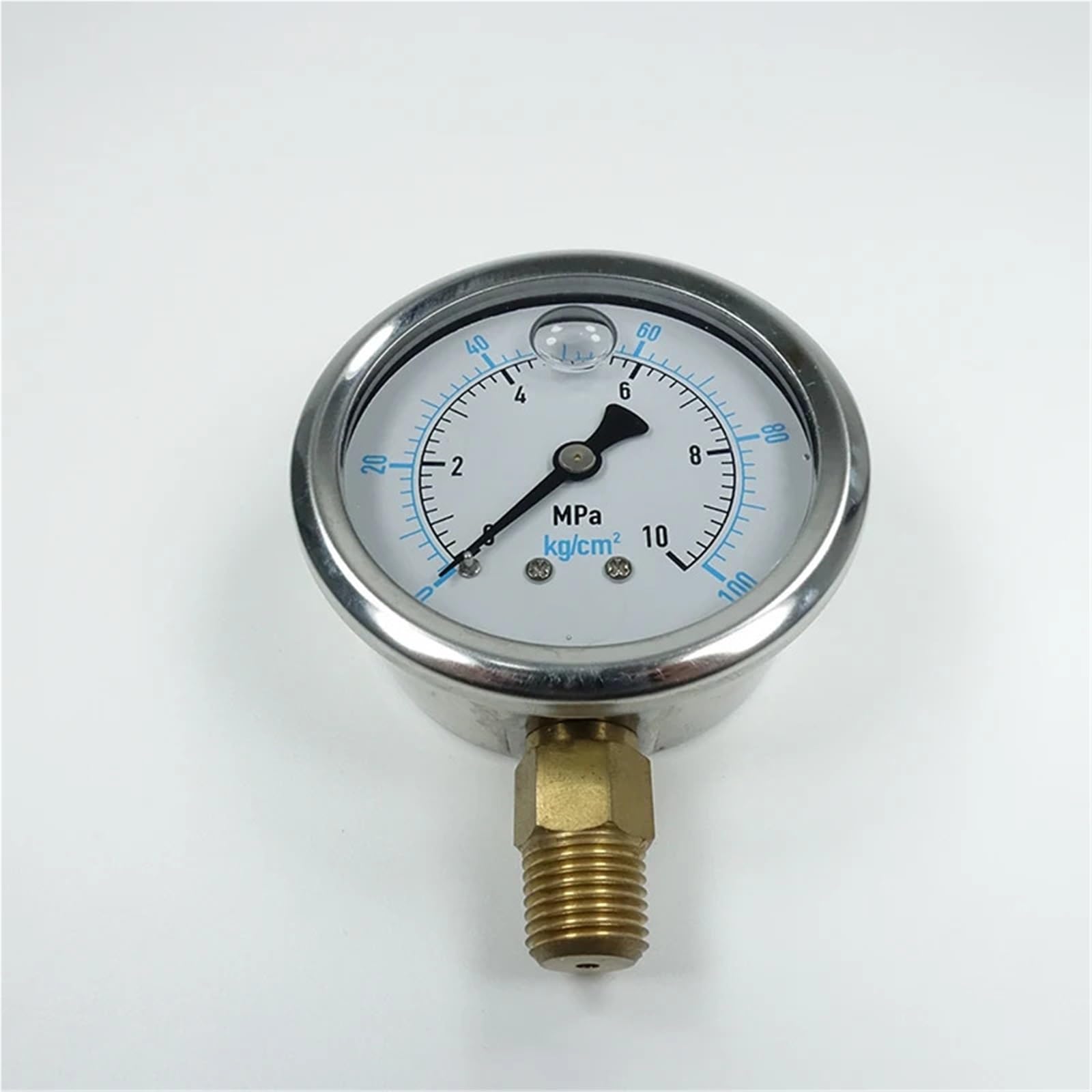 El manómetro diésel con rango de 0~40 Mpa y tamaño de 60 mm | Radial Install Anti-vibration Liquid Pressure Gauge