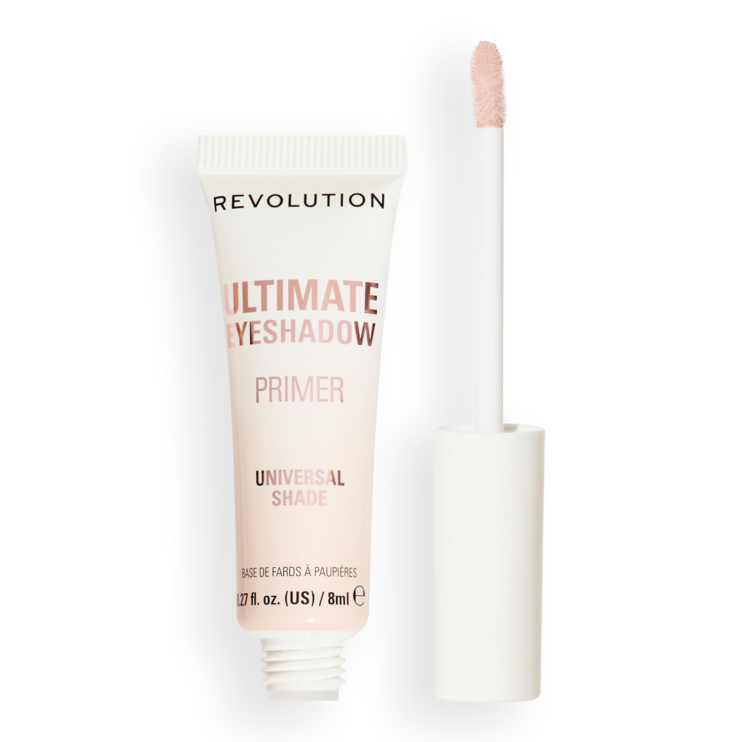 Revolution, Ultimate Eye Base, Long-Lasting Eyeshadow Primer, Smooth for Gripping & Crease-Free Eye Makeup Looks, Cruelty-Free & Vegan, 8ml