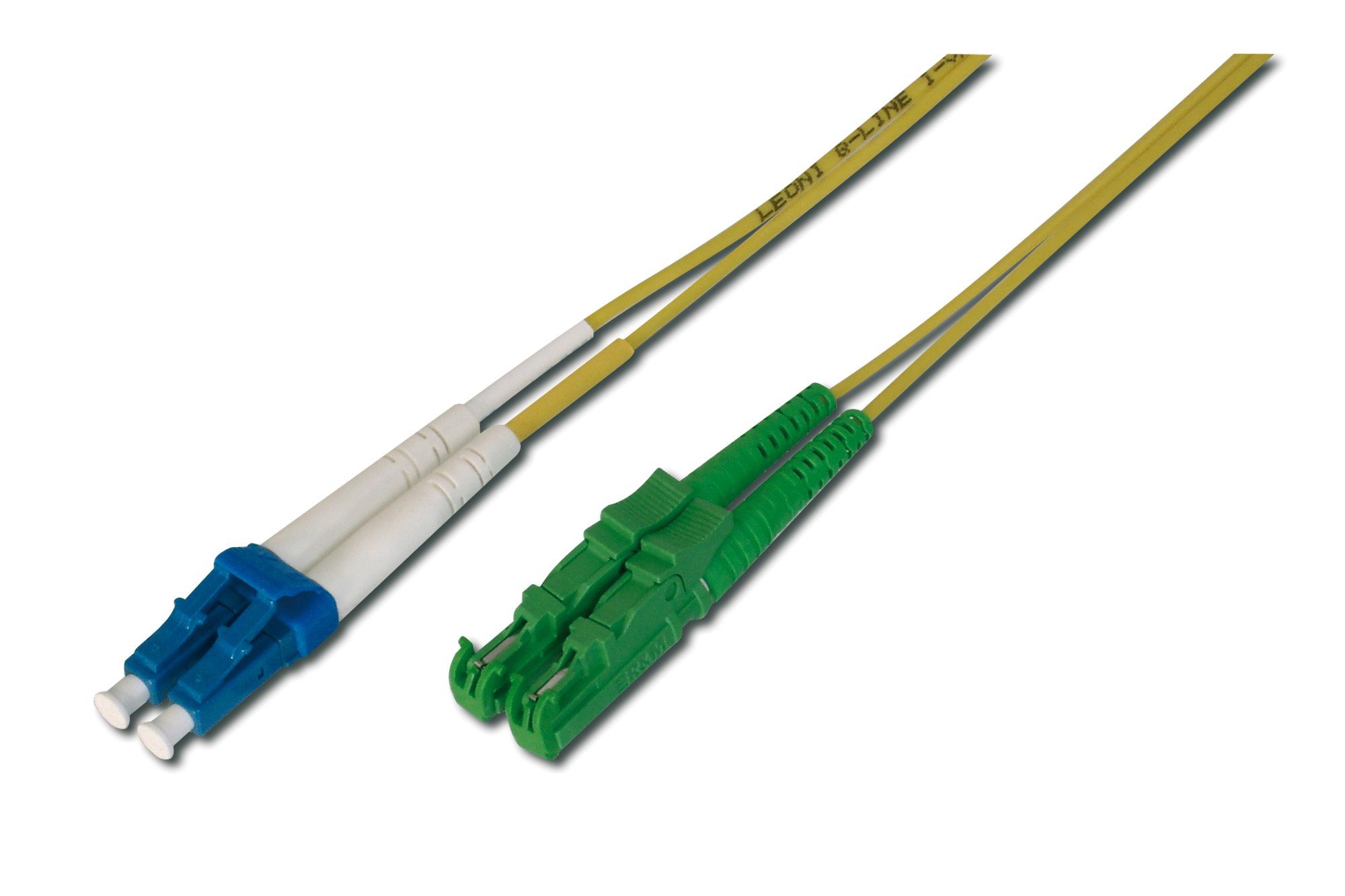 Digitus AL-9E2000LC-01I – Cavo In Fibra Ottica OS2 – 1 M – Da E2000 (Apc) A Lc (Upc) – Duplex – 1/10 Gbit/S – Cavo Lan In Fibra Ottica Monomodale Sm – Tipo Di Fibra: 9/125 µ – Giallo (Yellow) - 4
