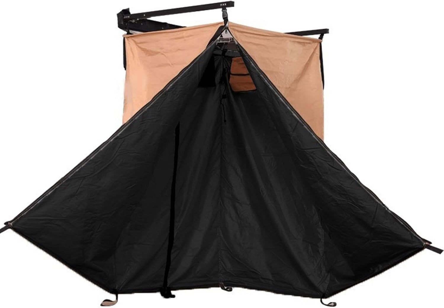 Vehicle Side Portable Shower Enclosure Quick Setups Fabric Privacy Design for Outdoor Activity Camping Tent